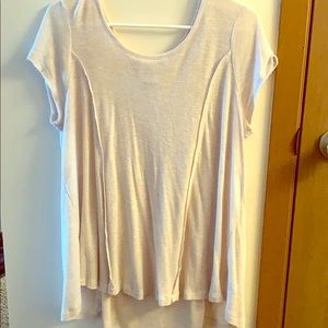 XL Knox Rose Cream top, detailed back
